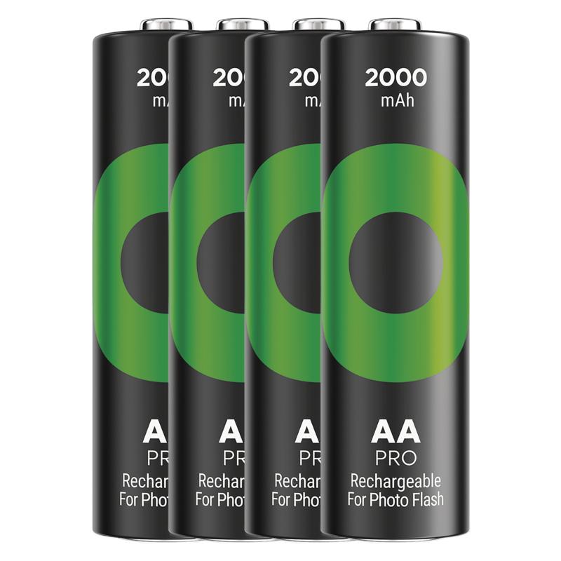 Fotografia produktu: GP Nabíjací ReCyko Pro Photo Flash AA 2000mAh-4ks