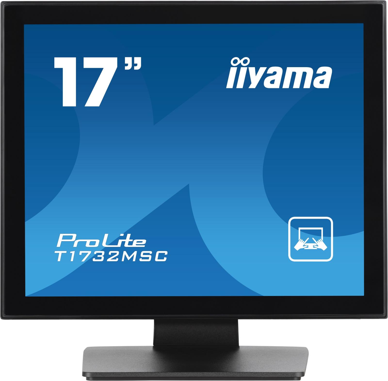 Fotografia produktu: 17" iiyama T1732MSC-B1S: PCAP, 1280x1024, HDMI, DP