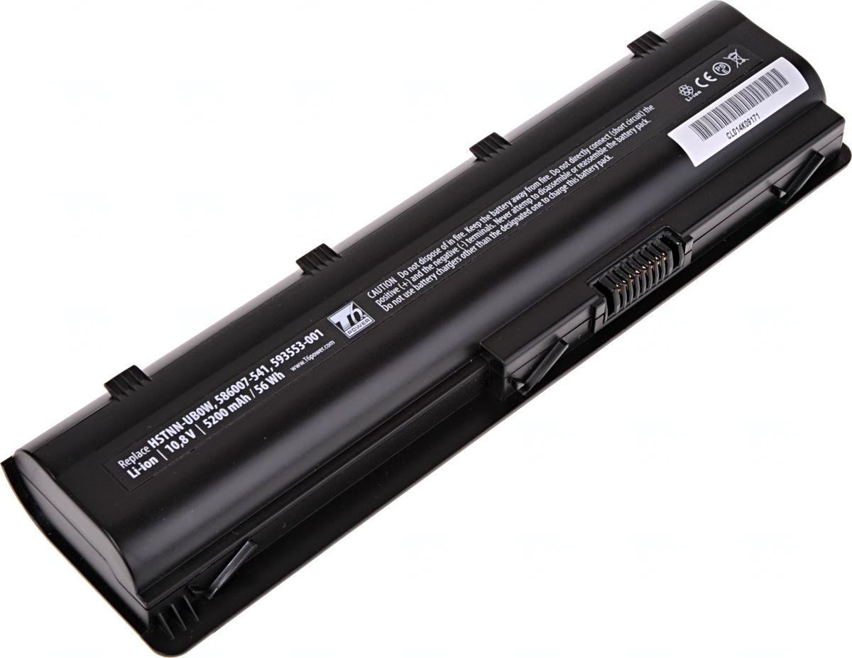 Fotografia produktu: Batéria T6 Power HP Pavilion dv3-4000, dv4-4000, dv5-2000, dv6-3000, dv7-4000, 5200mAh, 56Wh, 6cell