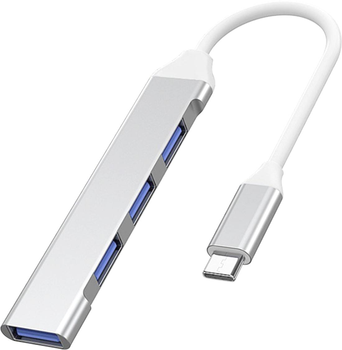 Fotografia produktu: PremiumCord Hub USB-C na USB 3.2A + 3x USB 2.0