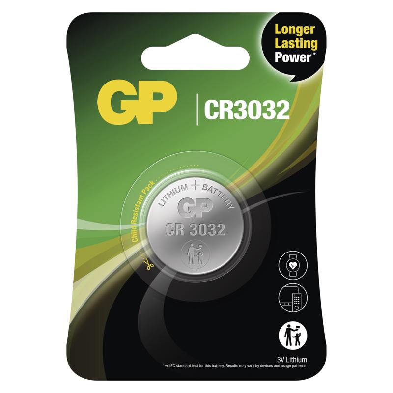 Fotografia produktu: GP CR3032 Lítiová batéria - 1ks