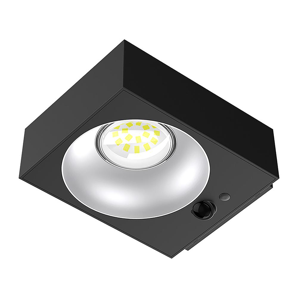 Fotografia produktu: Vonkajšie solárne LED svetlo Viking SR35/Pohybový senzor/1000 lm/IP65/4 režimy/denná biela
