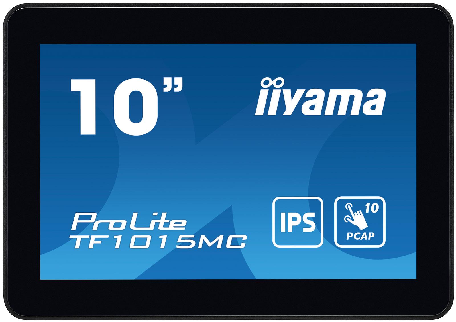 Fotografia produktu: 10" iiyama TF1015MC-B3: WXGA, 10P, VGA, HDMI, DP
