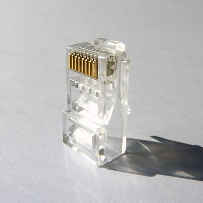 Fotografia produktu: DATACOM Konektor RJ45 UTP 8p8c Cat6 lanko 10ks neskladaný