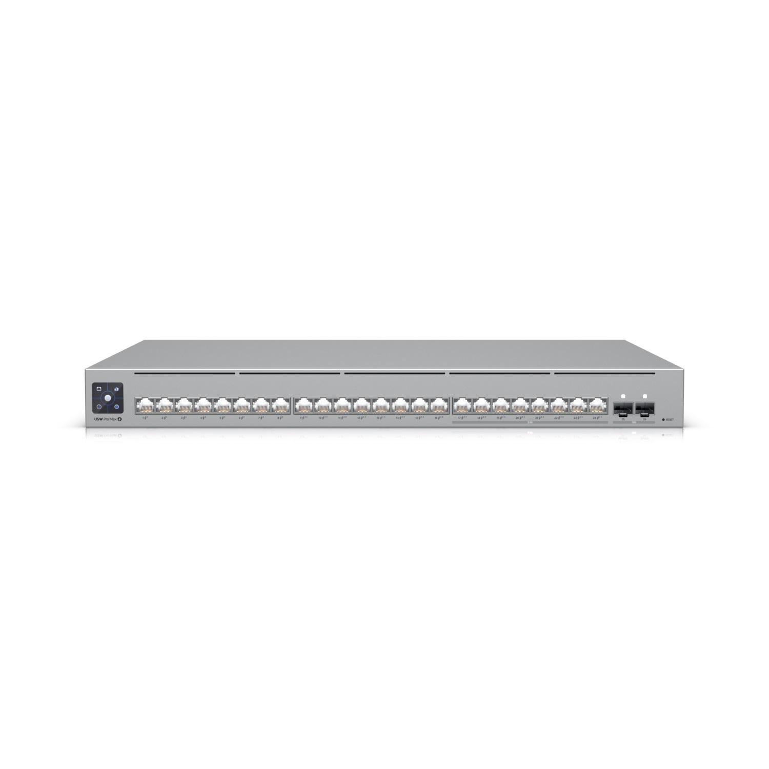 Fotografia produktu: Ubiquiti USW-Pro-Max-24-PoE, UniFi Switch Pro Max 24 PoE