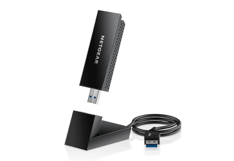 Fotografia produktu: NETGEAR 1PT AXE3000 USB3.0 ADAPTER