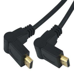Fotografia produktu: PremiumCord Kábel HDMI A - HDMI AM/M 15m, rotačný