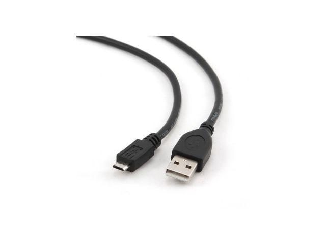 Fotografia produktu: GEMBIRD kábel USB2.0 - microUSB, 3m, čierny