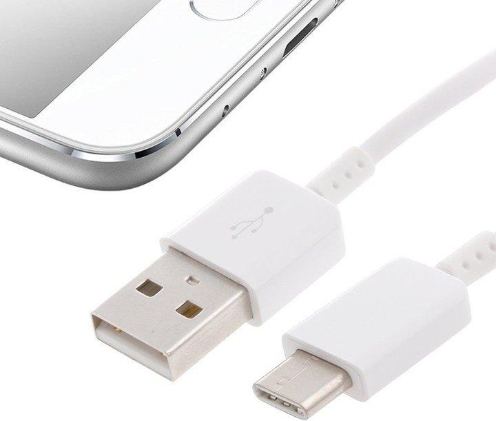 Fotografia produktu: Samsung Type-C Dátový Kábel White (Bulk)