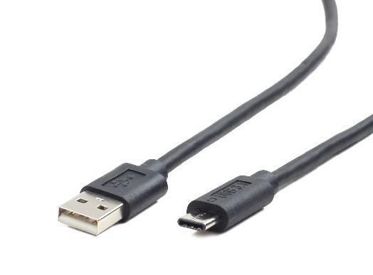 Fotografia produktu: GEMBIRD USB 2.0 AM do Type-C cable (AM/CM), 1 m