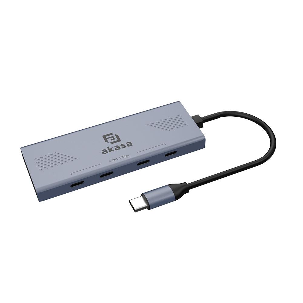 Fotografia produktu: AKASA - 10Gbps USB Type-C 4 Port Hub