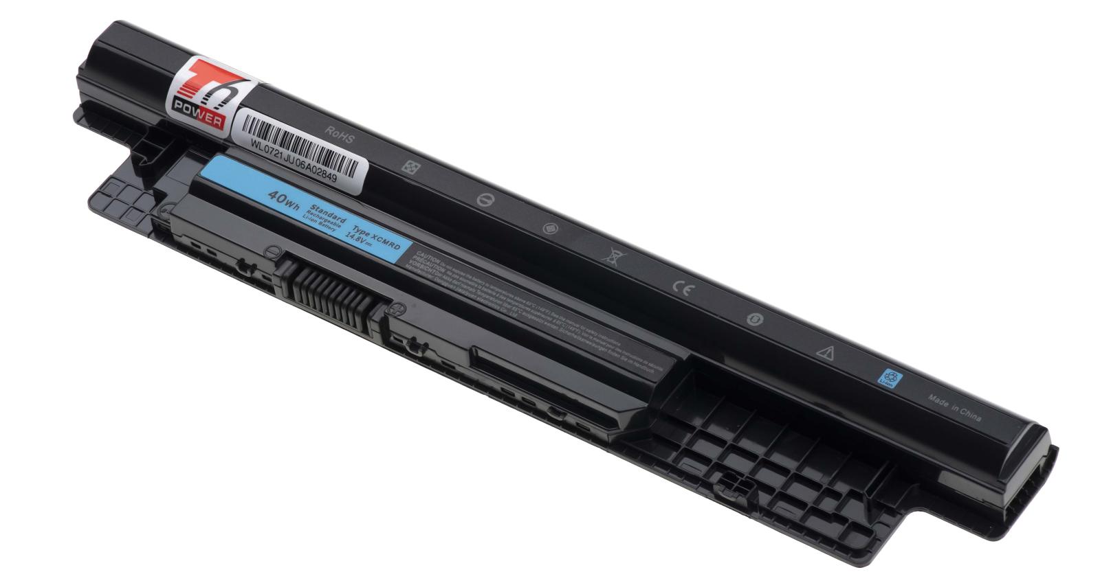Fotografia produktu: Batéria T6 Power pre Dell Latitude 3440, 3540, Inspiron 14, 15, Vostro 2421, 2600mAh, 38Wh, 4cell