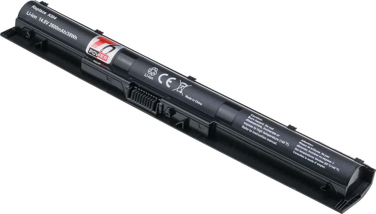 Fotografia produktu: Batéria T6 power pre HP Pavilion 14-abxxx, 15-abxxx, 15-anxxx, 17-gxxx, 2600mAh, 38Wh, 4cell