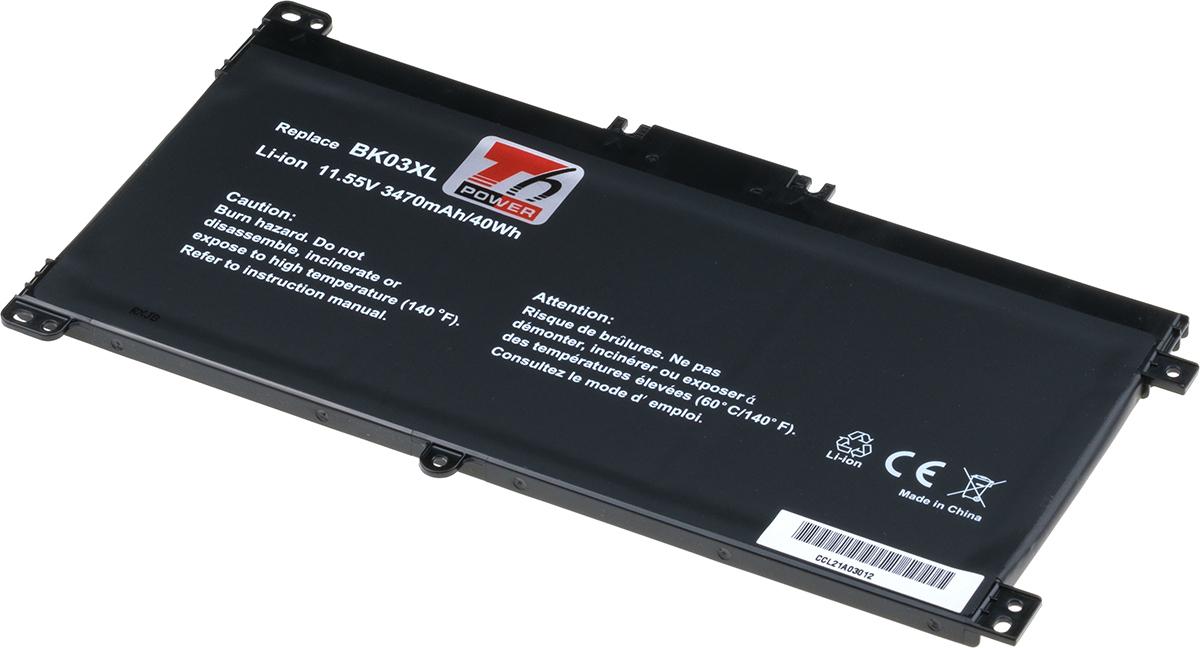 Fotografia produktu: Batéria T6 Power HP Pavilion 14-ba000, 14-ba100, 14-ba200 x360 séria, 3470mAh, 40Wh, 3cell, Li-ion