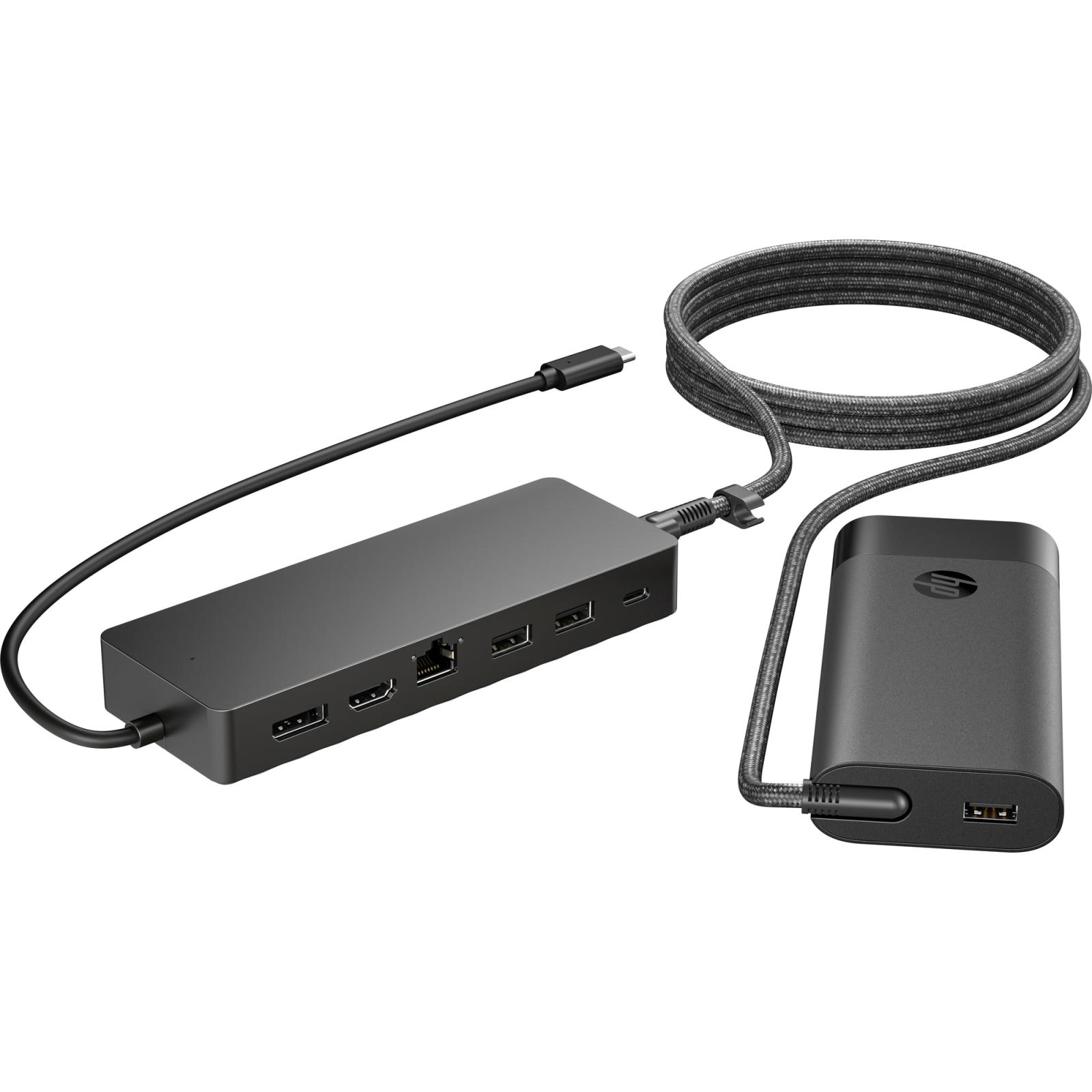 Fotografia produktu: HP Univ. USB-C Hub and Laptop Charger Combo-EURO