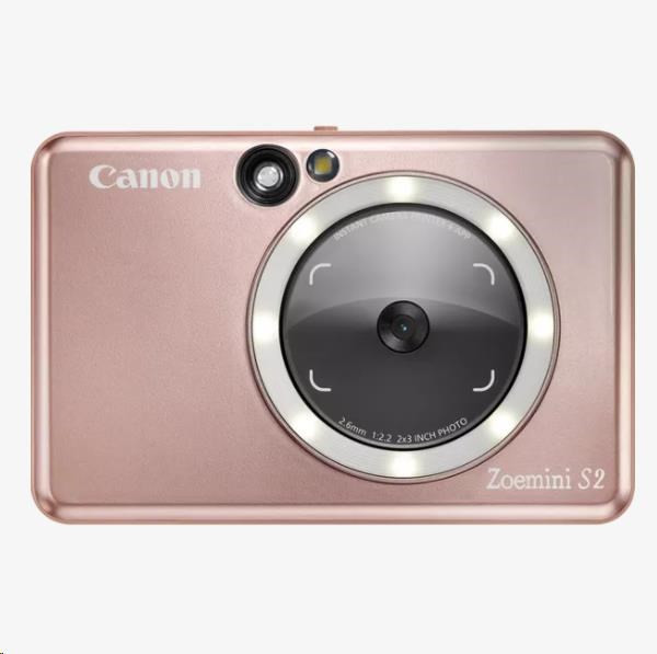 Canon Zoemini S2 vrecková tlačiareň - zlatisto ružová