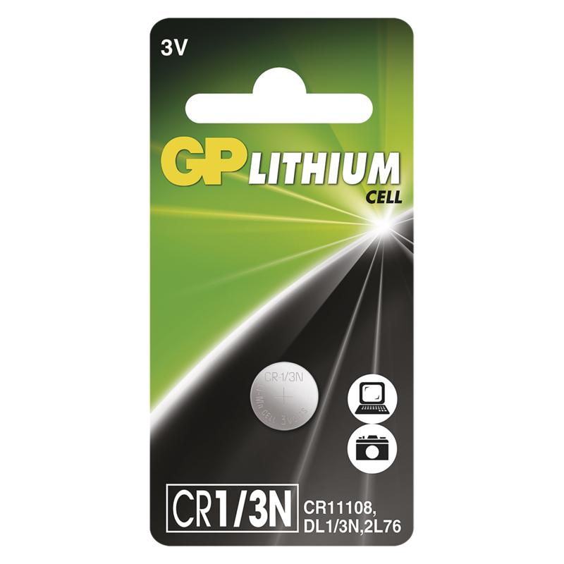 Fotografia produktu: GP CR1/3N Lítiová batéria 3V,1ks