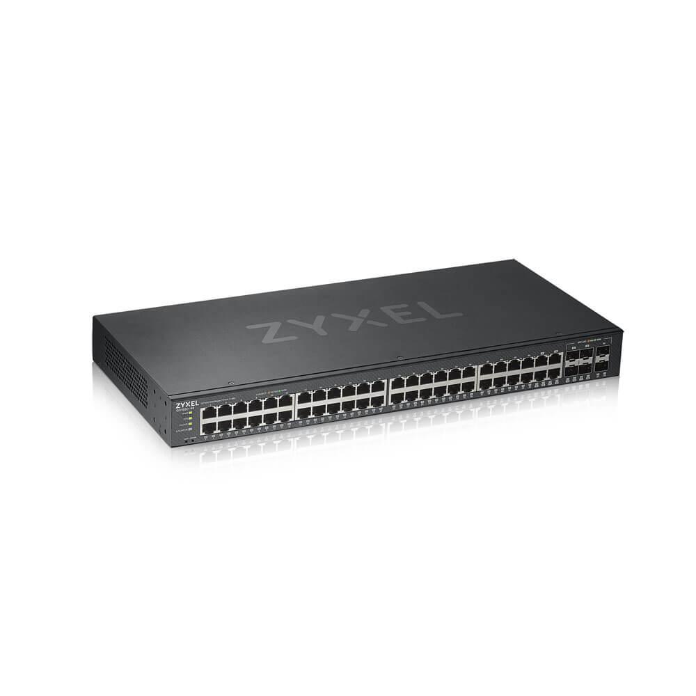 Fotografia produktu: ZYXEL 44xGb 4xRJ/SFP 2xSFP L2-4 IPv6 GS1920-48V2