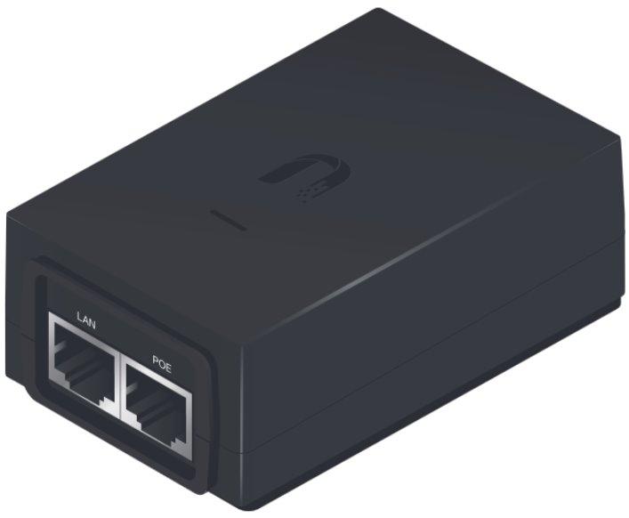 Fotografia produktu: Ubiquiti POE-24-30W, GB PoE Injektor, 24V/1.25A 30W