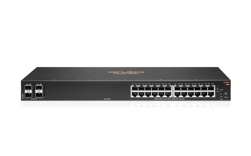 Fotografia produktu: Aruba 6100 24G 4SFP+ Switch