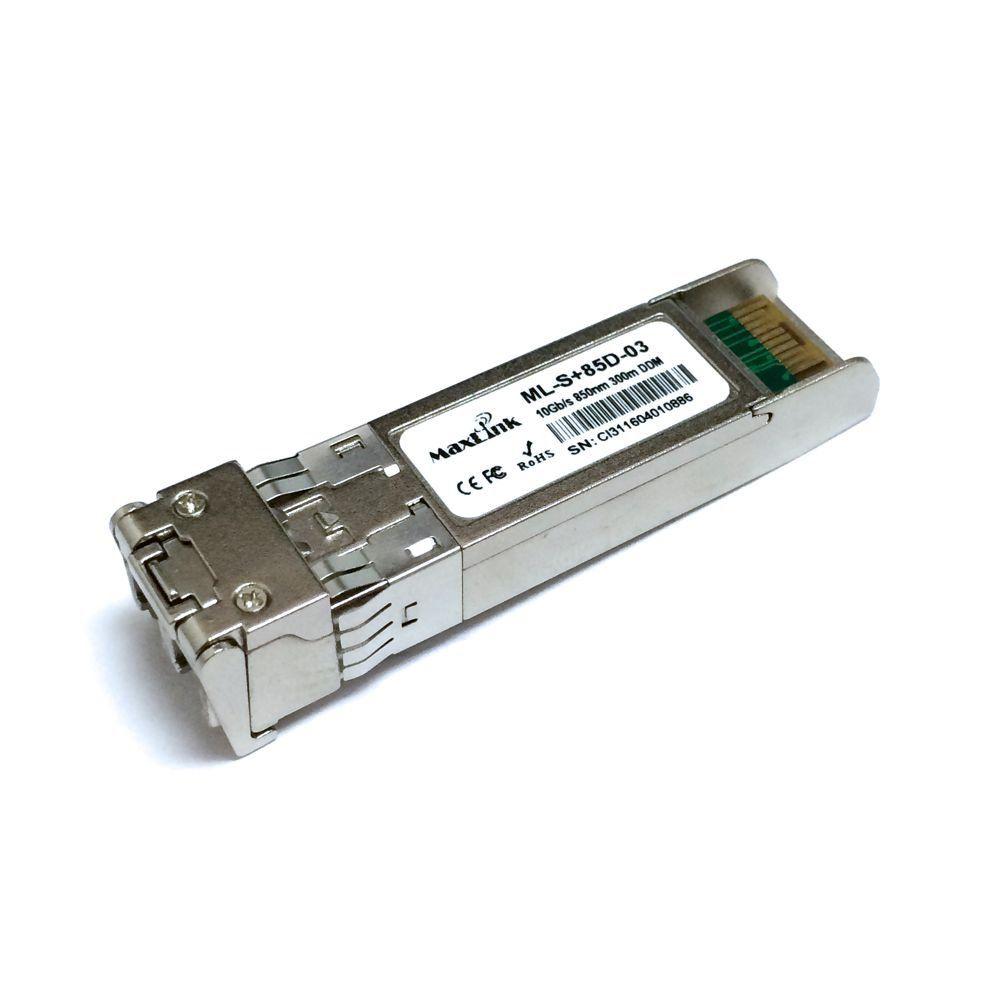 Fotografia produktu: MaxLink 10G SFP+ optický modul, MM, 850nm, 300m, 2x LC konektor, DDM