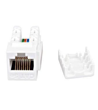 Fotografia produktu: Keystone RJ45 AMPARO Cat.6 SFA biely