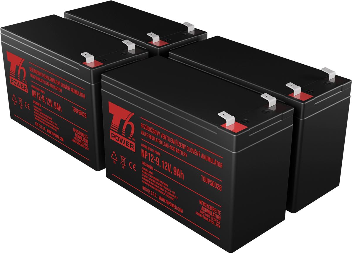 Fotografia produktu: T6 Power RBC24, RBC115, RBC116, RBC132, RBC133, RBC57, RBC159 - batérie KIT