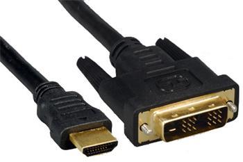 Fotografia produktu: PremiumCord Kábel HDMI A - DVI-D M/M 10m