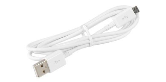 Fotografia produktu: Samsung dátový kábel microUSB White (Bulk)