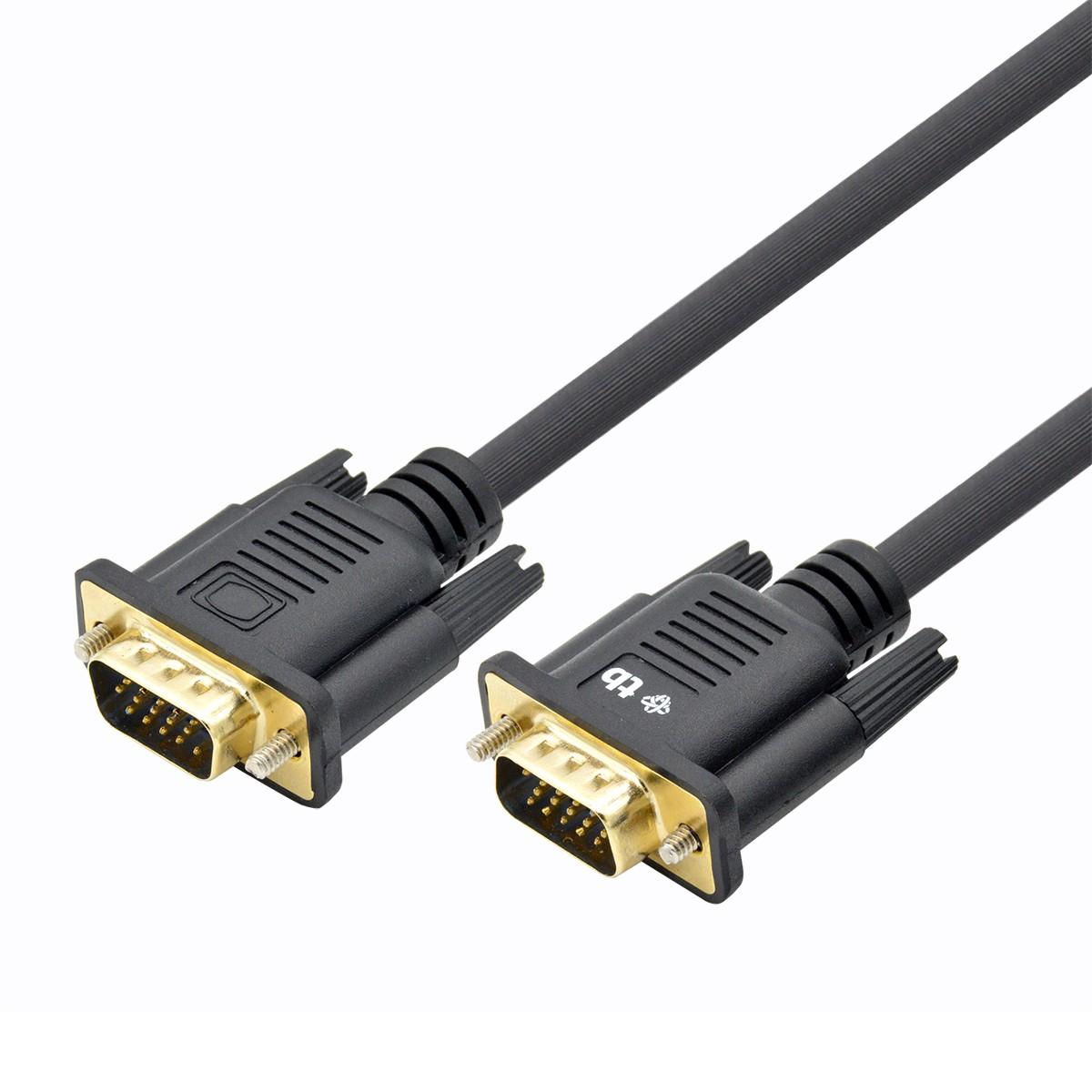Fotografia produktu: TB Touch D-SUB VGA M/M 15 pin kábel, 1,8 m