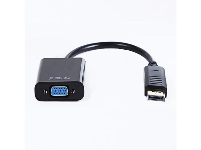 Fotografia produktu: Gembird adaptér DisplayPort - VGA, M/F, čierna