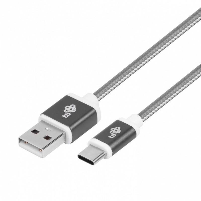 Fotografia produktu: TB Cable USB - USB C 1.5 m šedá tape