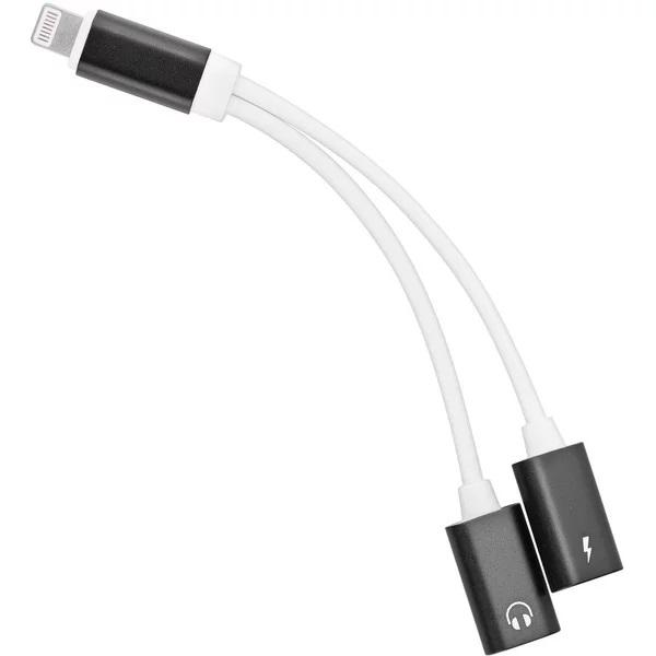 Fotografia produktu: PremiumCord Adapter Lightning na 3,5 mm jack audio + Lightning charging
