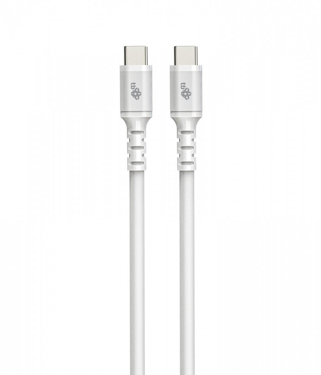 Fotografia produktu: TB USB-C kábel biely 60W 1m