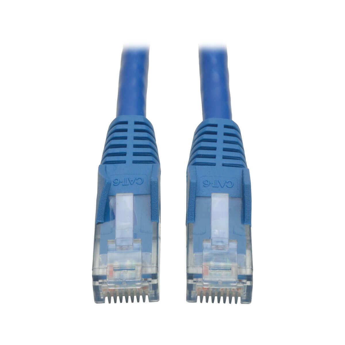 Fotografia produktu: Ethernetový kábel Cat6 Gigabit Snagless Molded (UTP) (RJ45 Samec/Samec), modrá, 1.52m