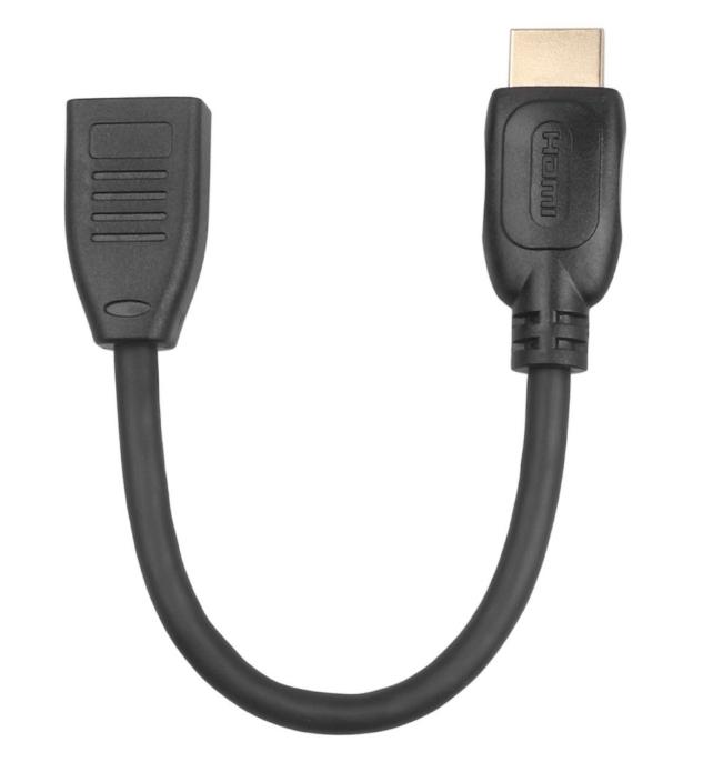 Fotografia produktu: TB Touch HDMI M - HDMI F adaptér, 15 cm., v2.0