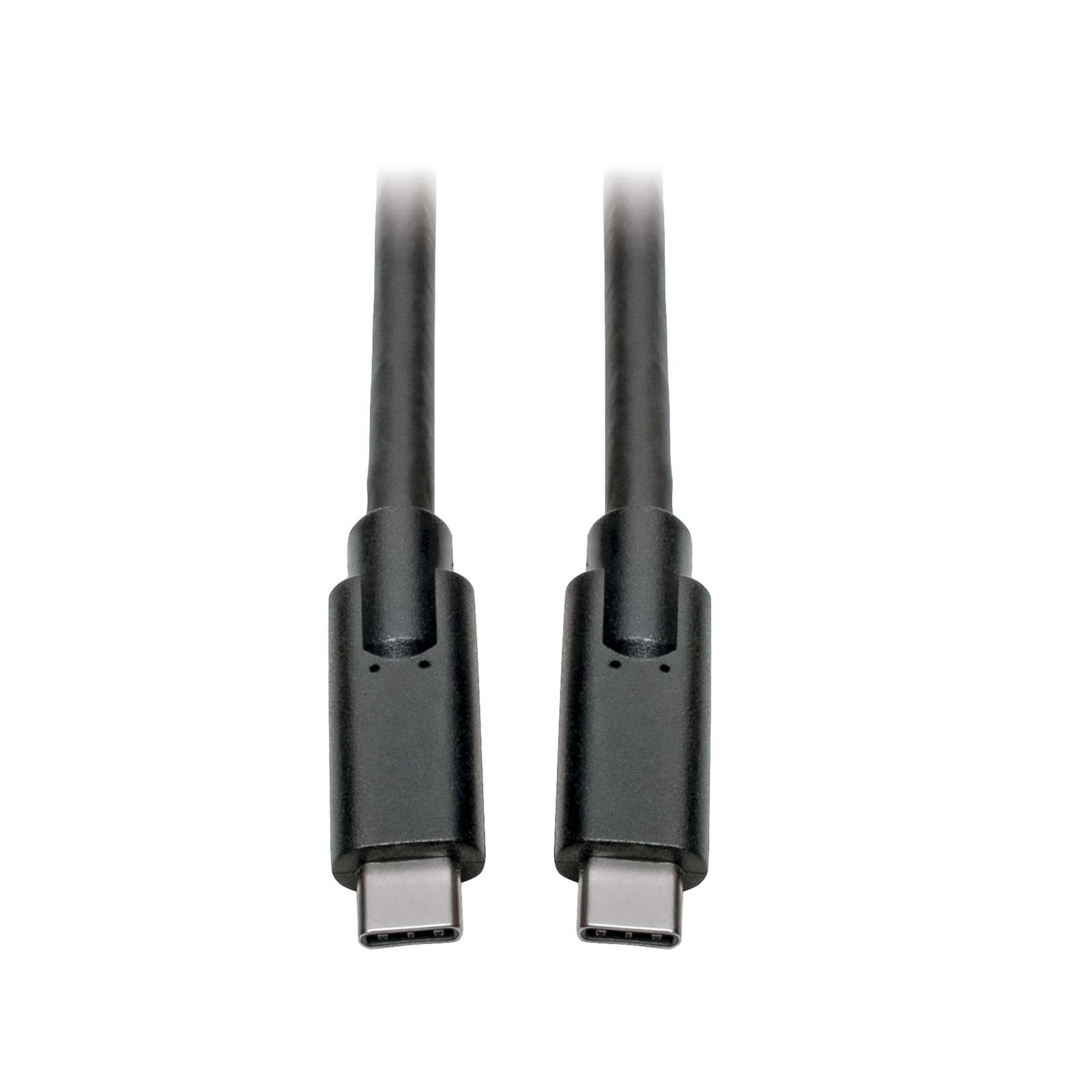 Fotografia produktu: Kábel USB-C (Samec/Samec), USB 3.1, Gen 1 (5Gb/s), kompatibilný Thunderbolt 3, 3.05m