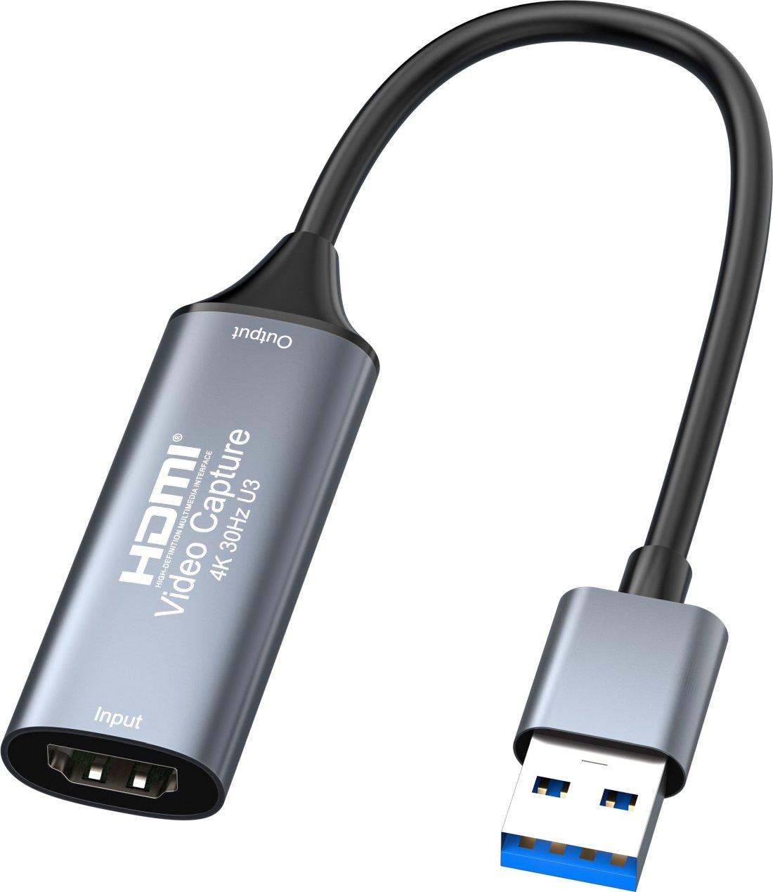 Fotografia produktu: PremiumCord HDMI grabber pre video/audio signálu do počítača s konektorom USB 3.0