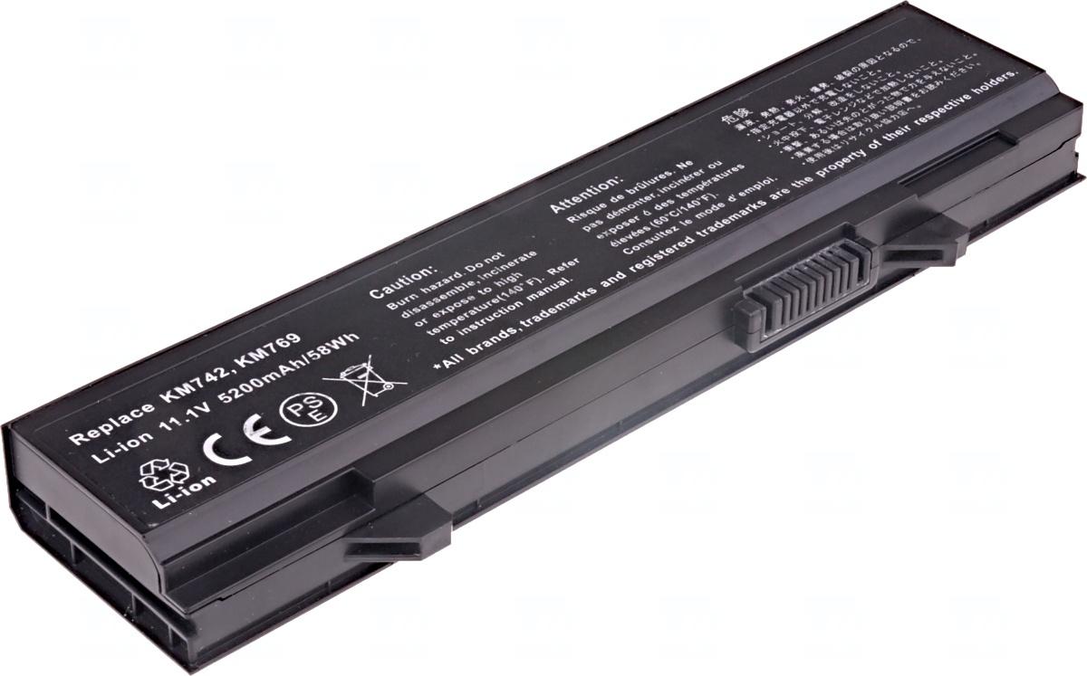 Fotografia produktu: Batéria T6 Power pre Dell Latitude E5400, E5410, E5500, E5510, 5200mAh, 58Wh, 6cell