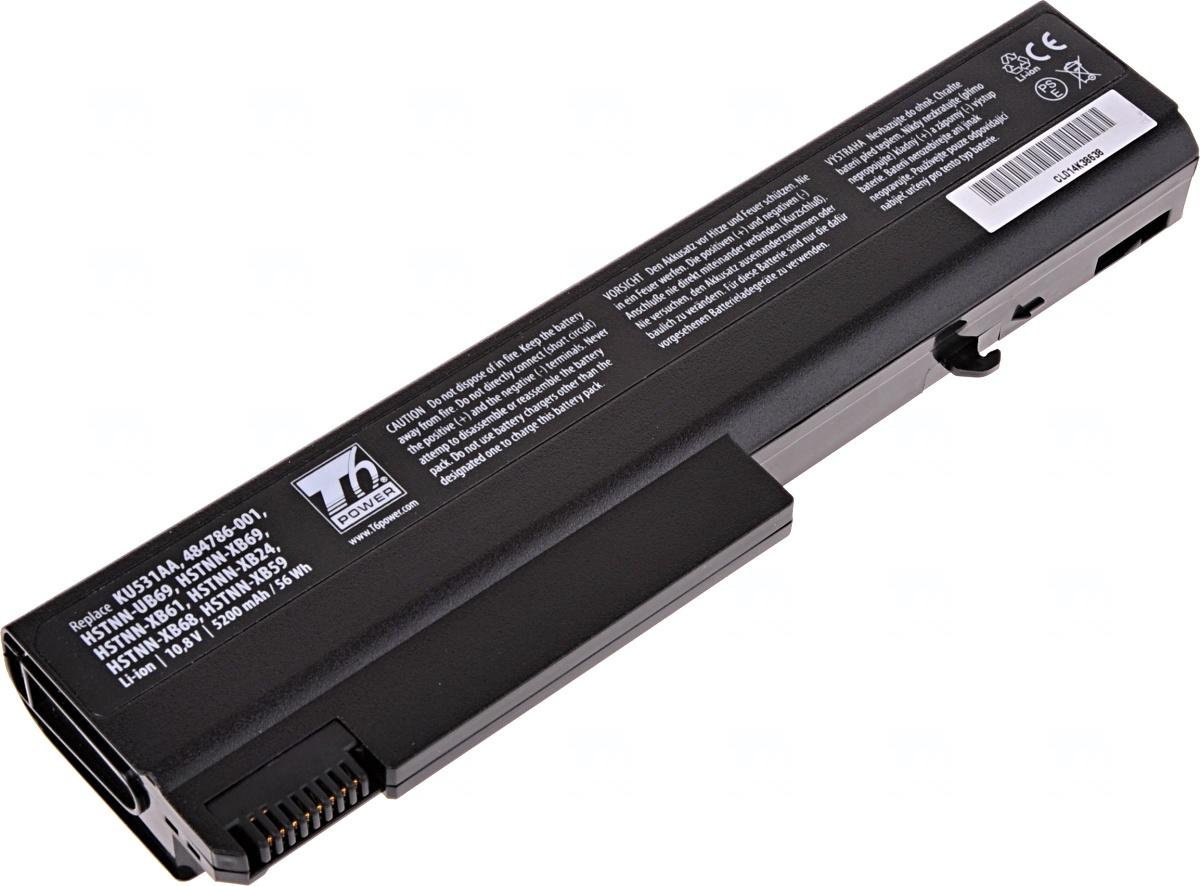 Fotografia produktu: Batéria T6 Power pre HP 6530b, 6730b, 6930b, ProBook 6440b, 6450b, 6540b, 5200mAh, 56Wh, 6cell