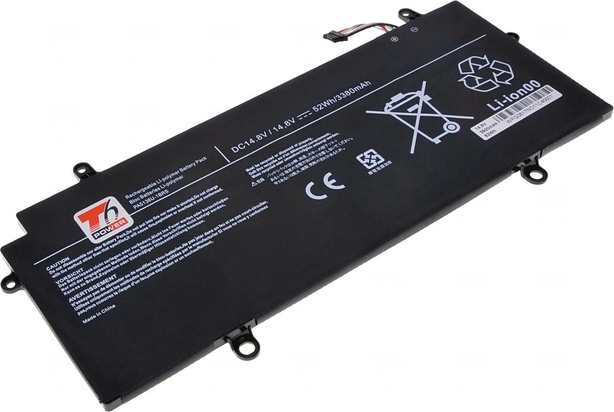 Fotografia produktu: Batéria T6 Power Toshiba Portege Z30-A, Z30-B, Z30T-A, Z30T-B, Z30-C, 3380mAh, 52Wh, 4cell, Li-pol