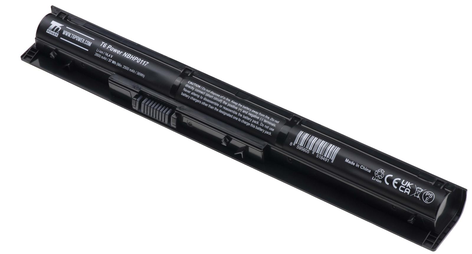 Fotografia produktu: Batéria T6 Power pre HP ProBook 450 G3, 455 G3, 470 G3, 2600mAh, 37Wh, 4cell