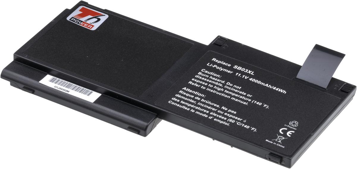 Fotografia produktu: Batéria T6 Power HP EliteBook 720 G1, 725 G2, 820 G1, 820 G2, 4000mAh, 44Wh, 3cell, Li-pol