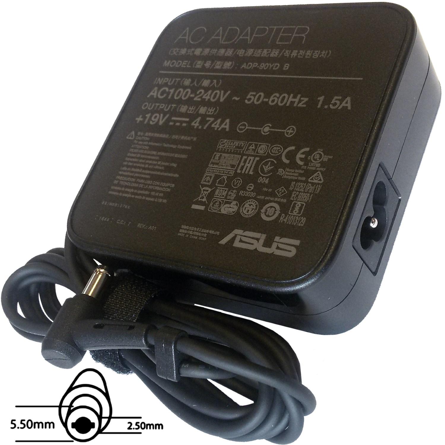 Fotografia produktu: Asus orig. adaptér 90W 19V 3P W/O CORE (5.5PHI)