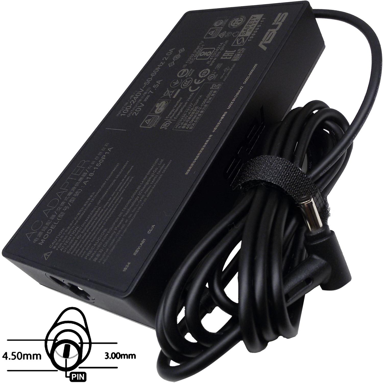 Fotografia produktu: ASUS orig. adaptér 150 W 19,5 V/20 V 3P (4PHI)