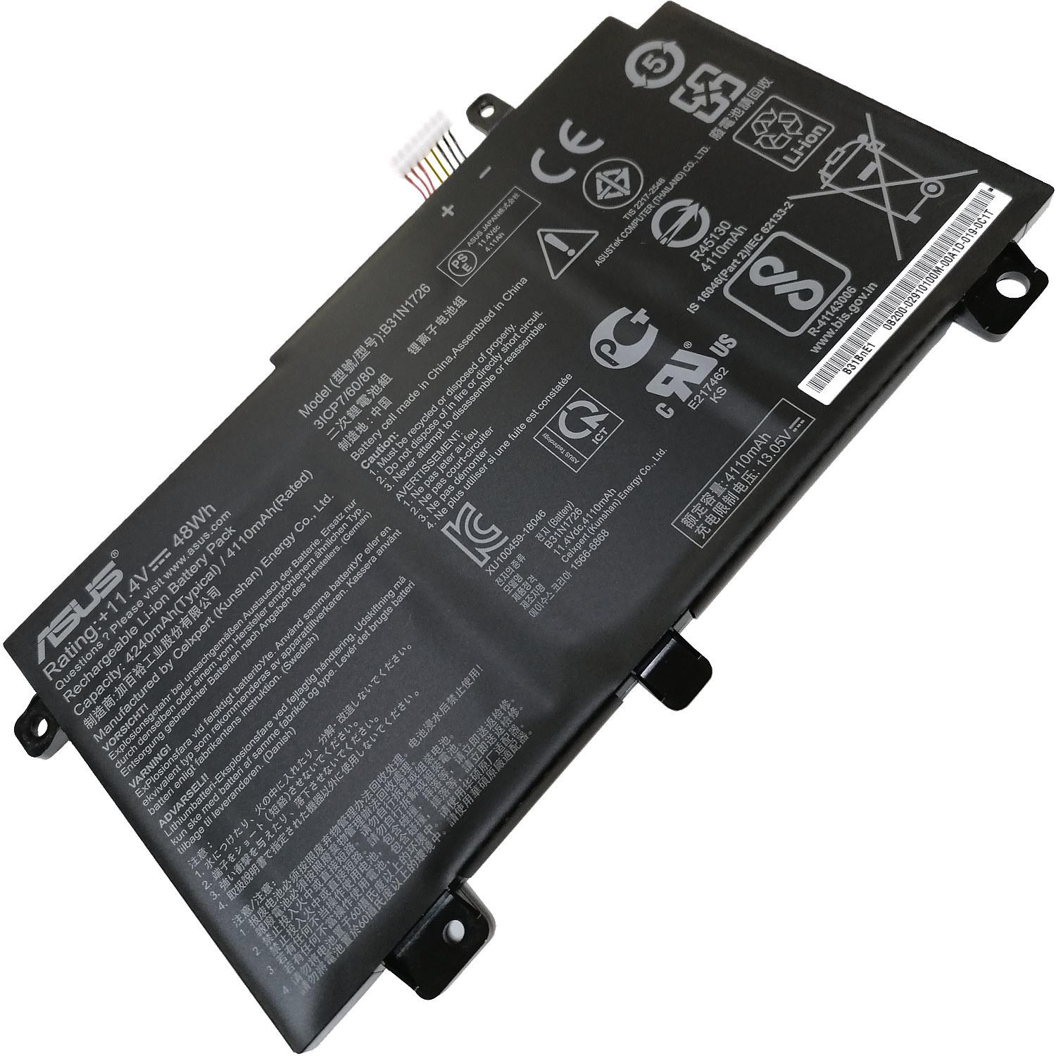 Fotografia produktu: Asus orig. batéria FX504GD BATT LG PRIS B31N1726