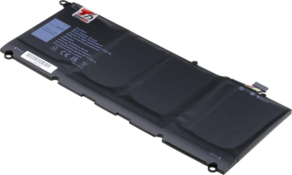 Fotografia produktu: Batéria T6 Power Dell XPS 13 9360, XPS 9360, 7850mAh, 60Wh, 4cell, Li-pol