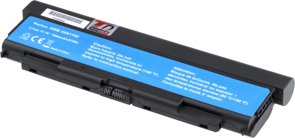 Fotografia produktu: Batéria T6 Power Lenovo ThinkPad T440p, T540p, W540, L440, L540 séria, 7800mAh, 87Wh, 9cell