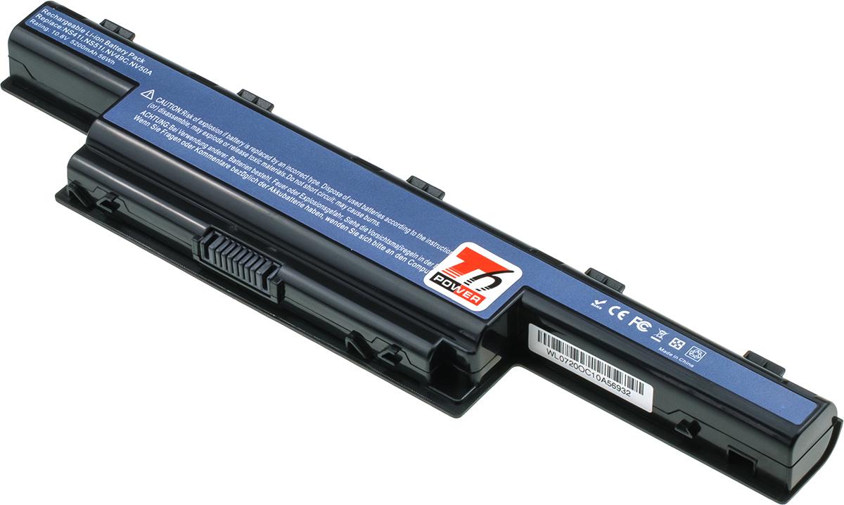 Fotografia produktu: Batéria T6 Power pre Acer Aspire V3-771, V3-772G, TravelMate P643-M, P273-M, 5200mAh, 56Wh, 6cell