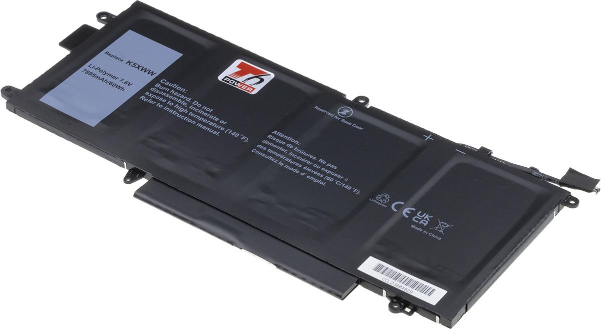 Fotografia produktu: Batéria T6 Power pre Dell Latitude 5289, 7389, 7390 2in1, 7895mAh, 60Wh, 4cell, Li-pol